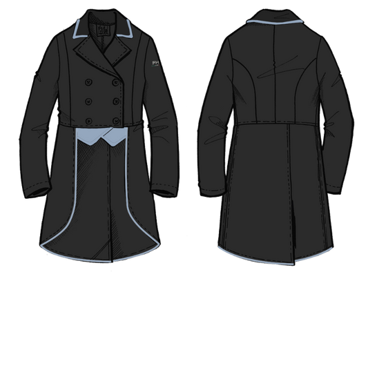 For Horses Lulu Junior Hunter Tailcoat Custom with Piping
