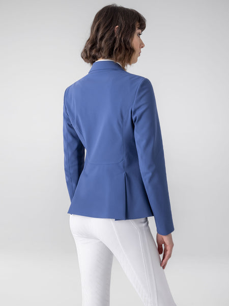 Manteau De Spectacle Equiline Casur - Bleu Indigo, Taille US2-4 (neuf)