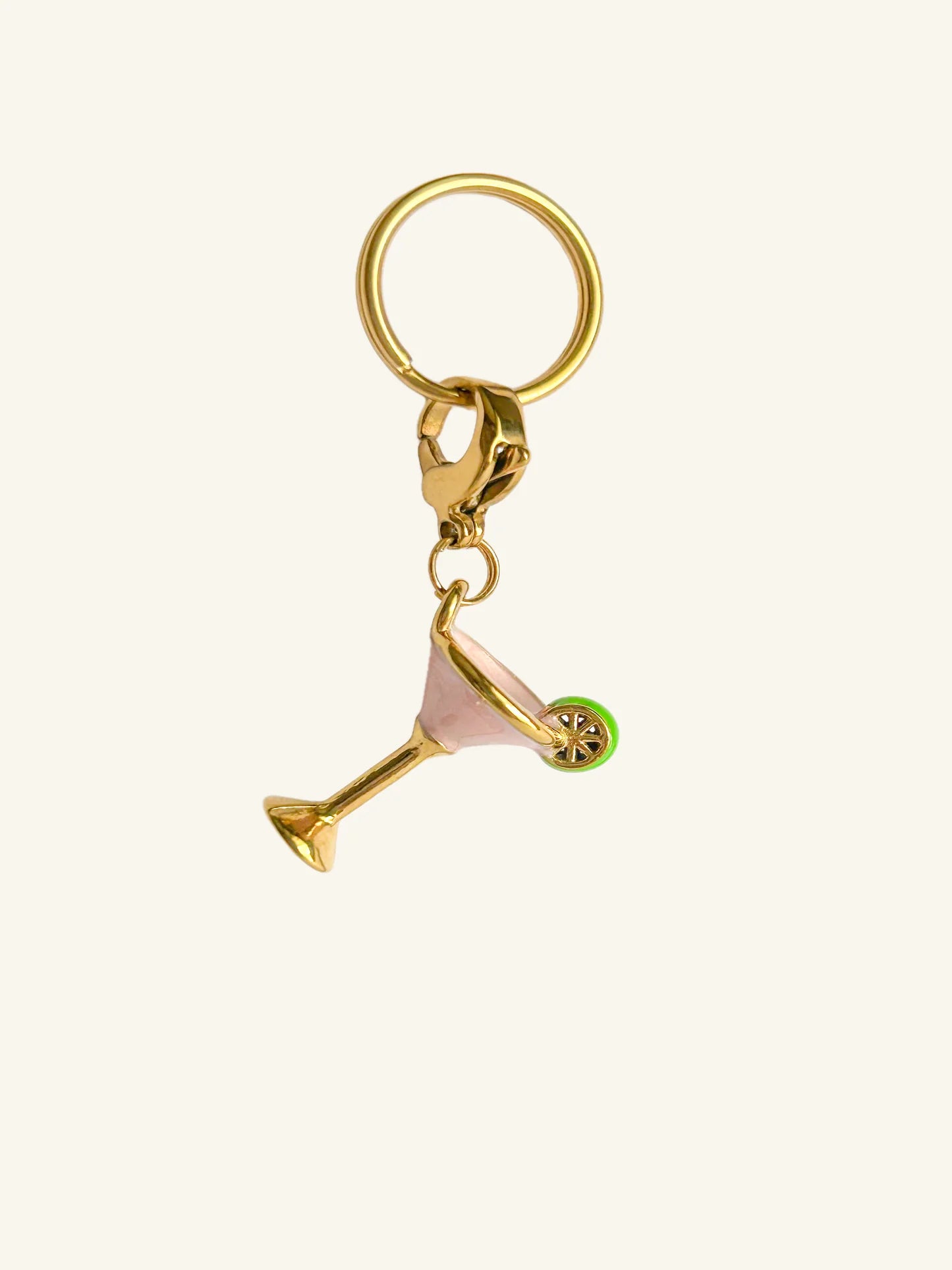 BOWS AND CHARMS Enamel Charm