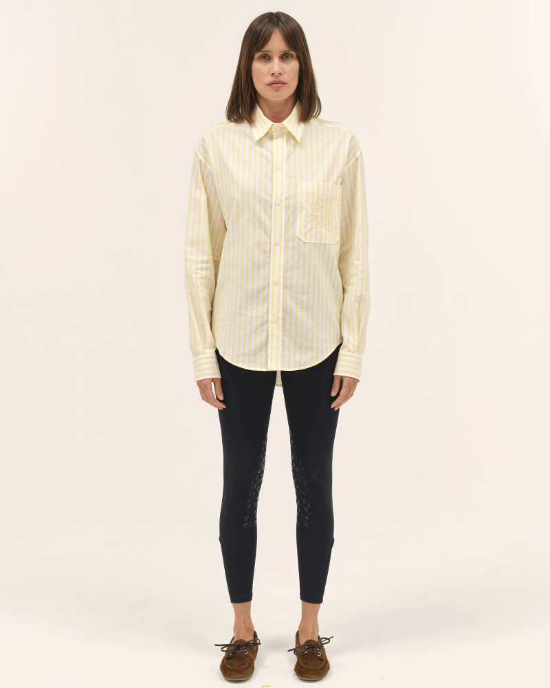 dada sport Olga light weight button down shirt - Luxe EQ