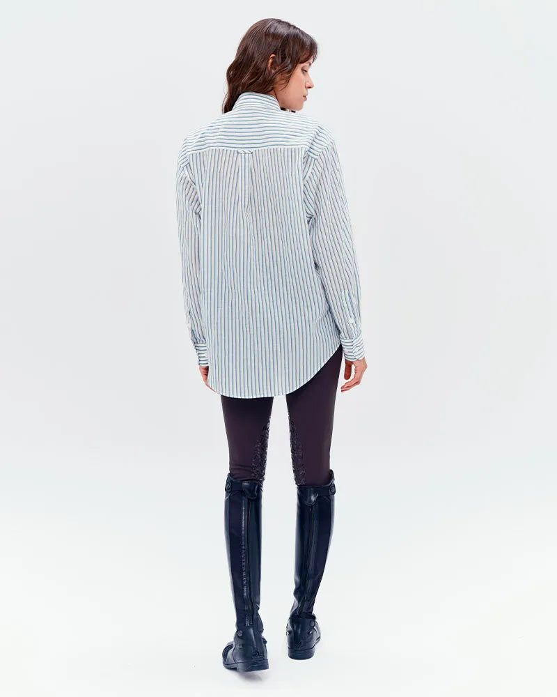 dada sport Olga light weight button down shirt - Luxe EQ