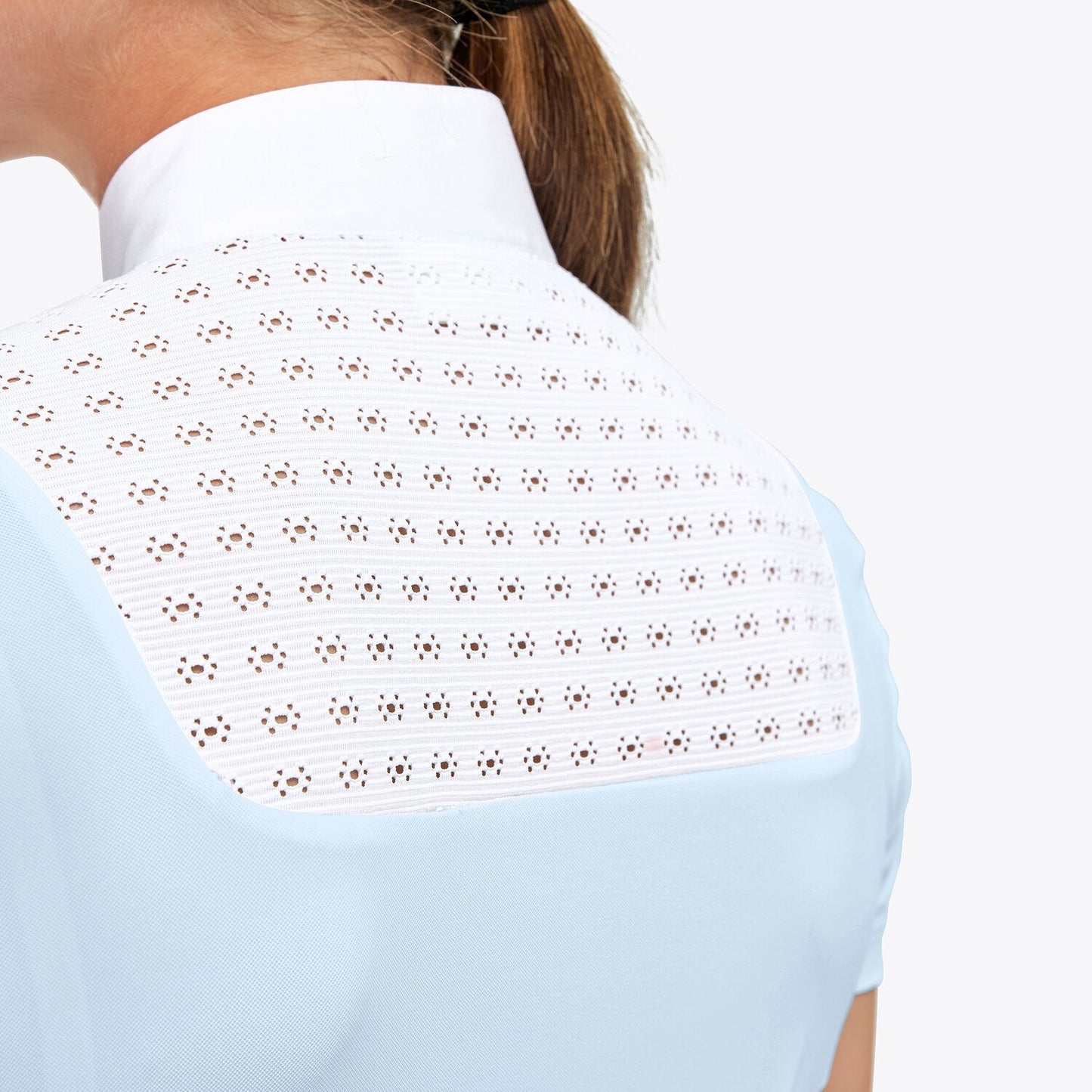 Cavalleria Toscana Women's Lightweight Piquè S/S Zip Competition Polo