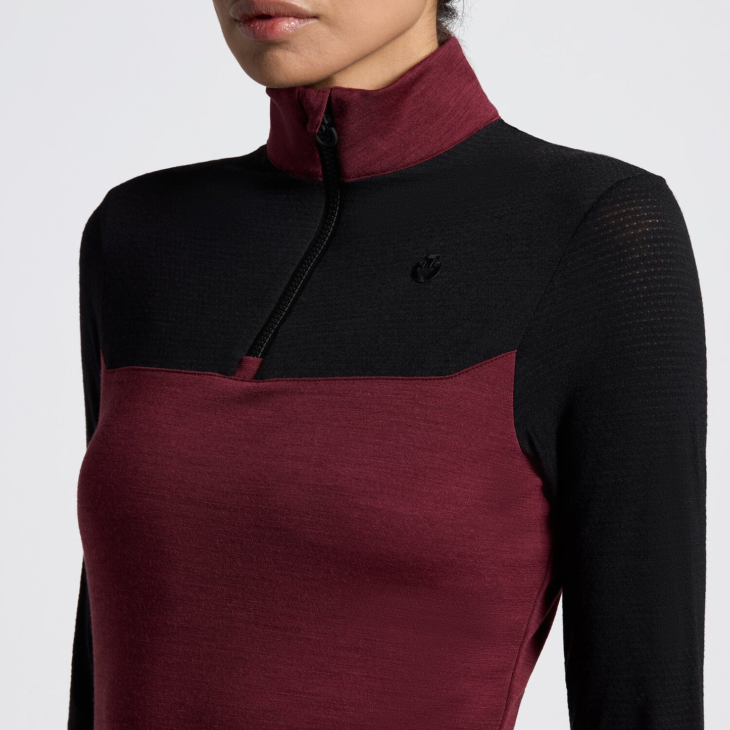 CAVALLERIA TOSCANA POD396_LA052 WOMEN’S TECHNICAL WOOL TRAINING POLO
