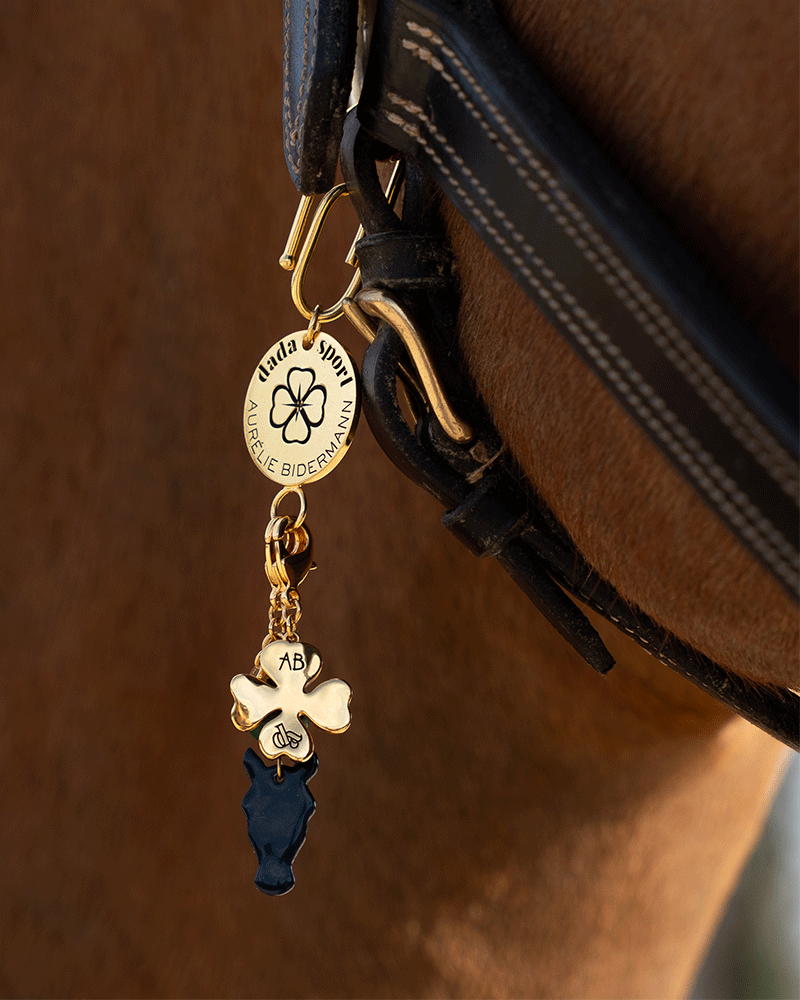 dada sport Horse Charm with Malachite - Luxe EQ