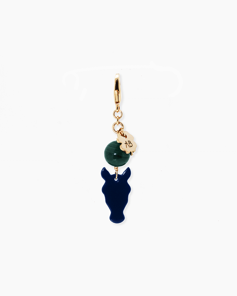 dada sport Horse Charm with Malachite - Luxe EQ