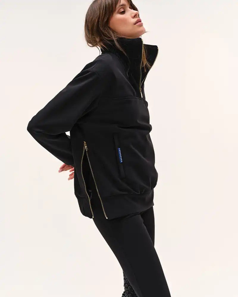 【ゆあ】digne完売品★sporty blouson navy Get Right Active Jacket - Navy | Fashion Nova