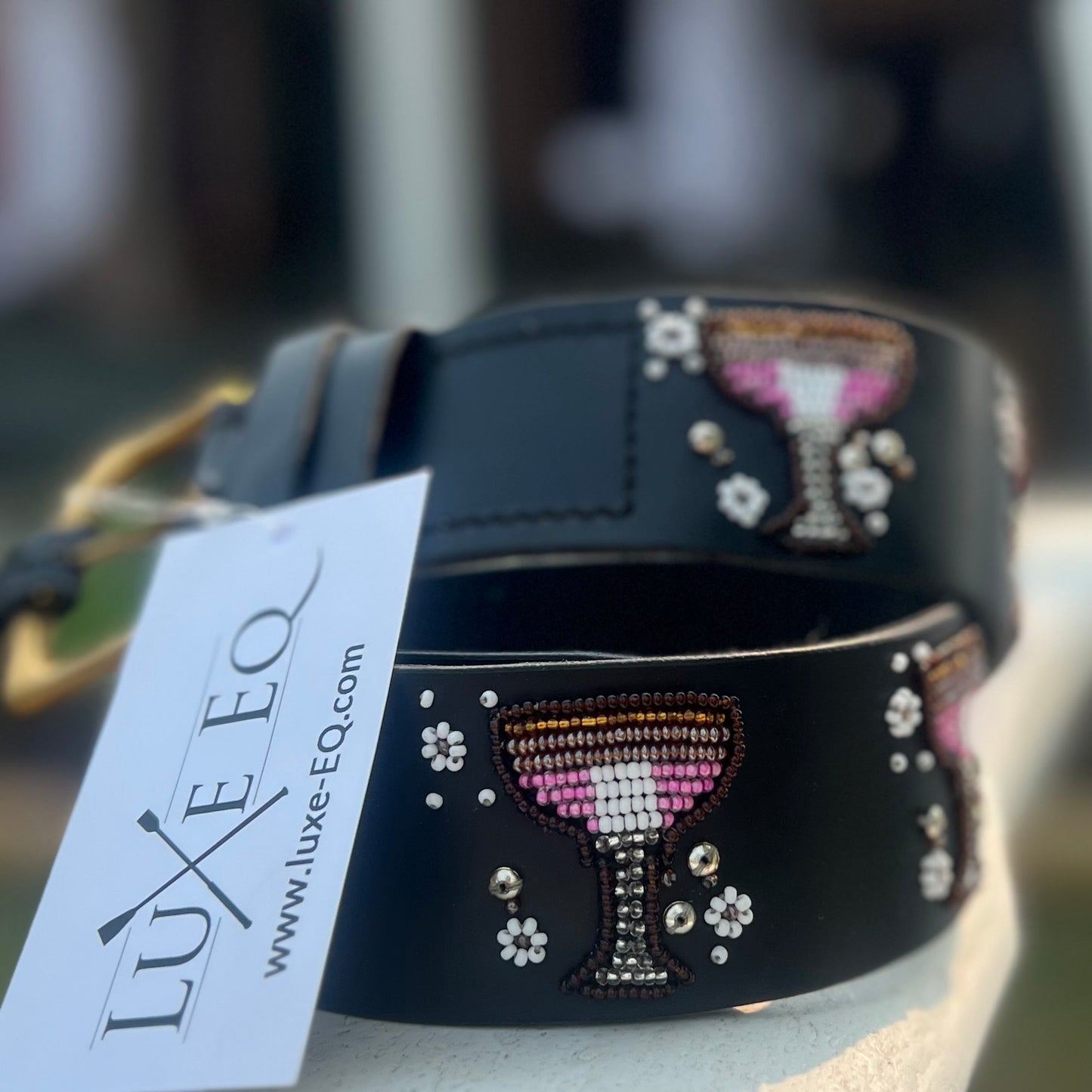 Zinj By Luxe EQ Size Medium/Large Beaded Belts N-Z