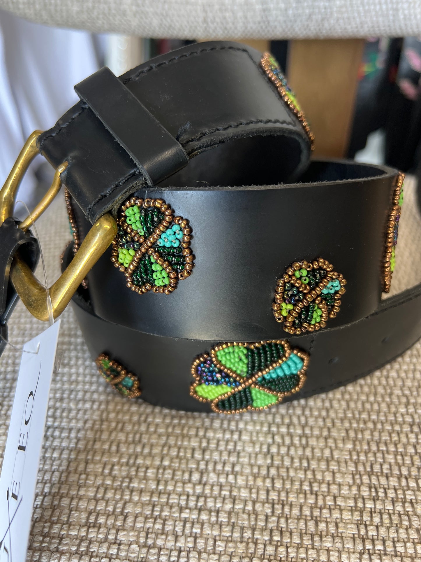 Zinj By Luxe EQ Size XS/S Beaded Belts A-M
