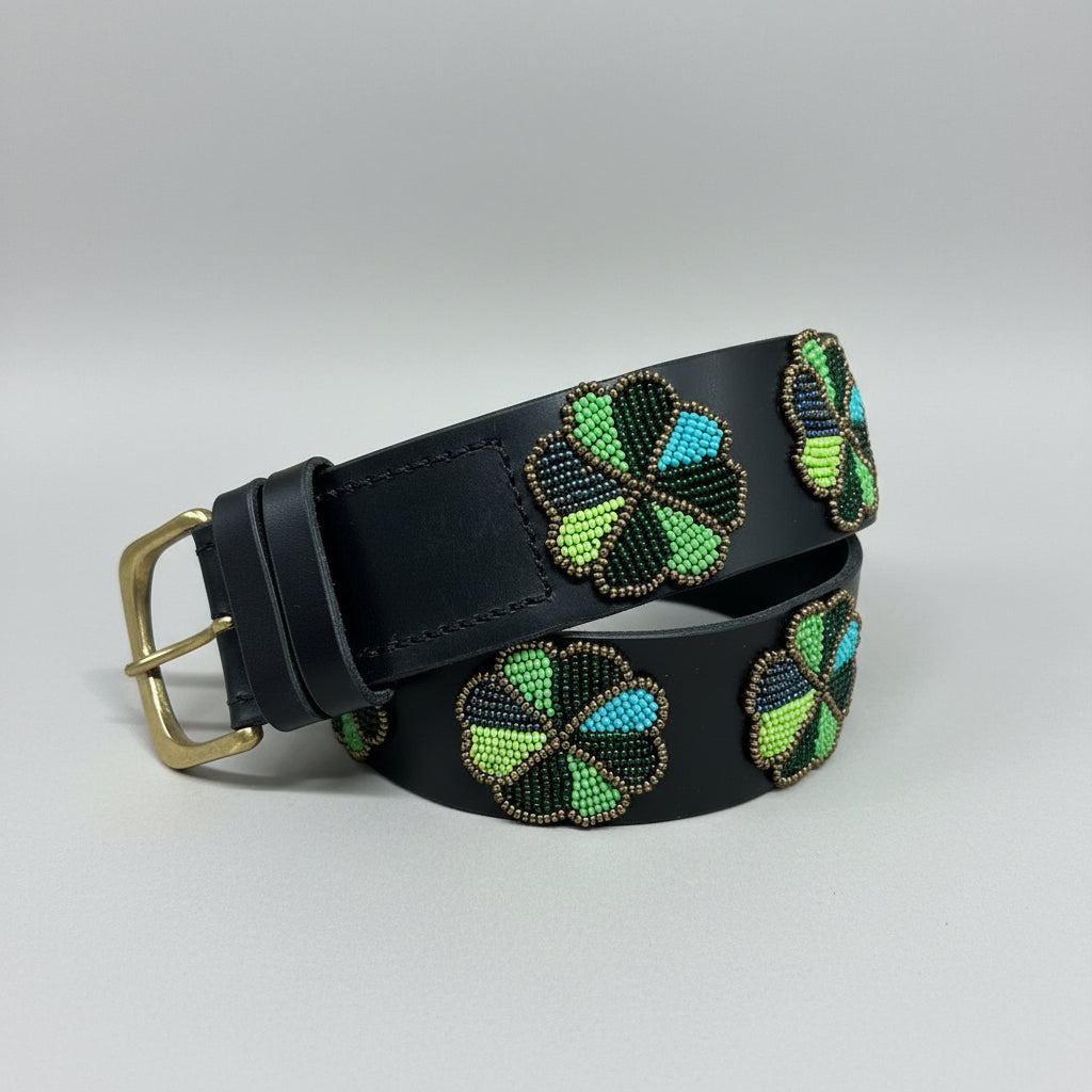Zinj by Luxe Eq Belts Clover Collection