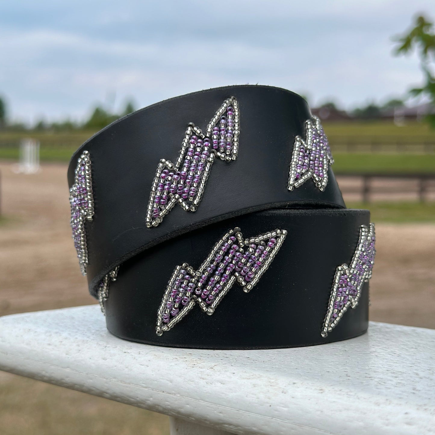 Zinj By Luxe EQ Size Medium/Large Beaded Belts N-Z