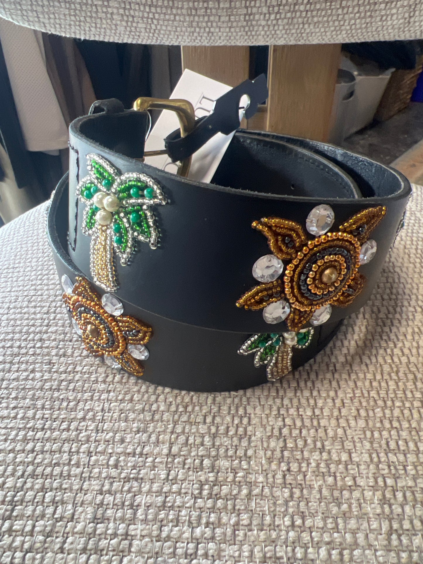 Zinj By Luxe EQ Size XS/S Beaded Belts A-M