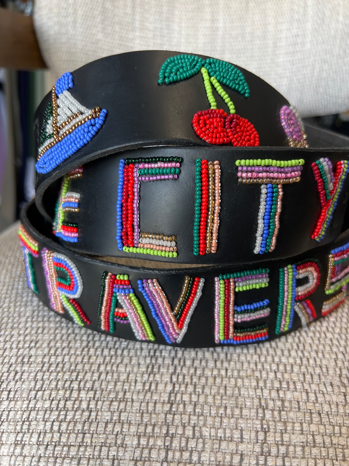 Zinj by Luxe EQ belts Horse Show Collection