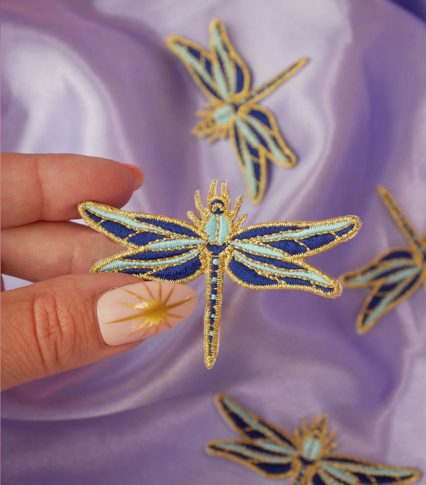 Iron-On Patch Dragonfly