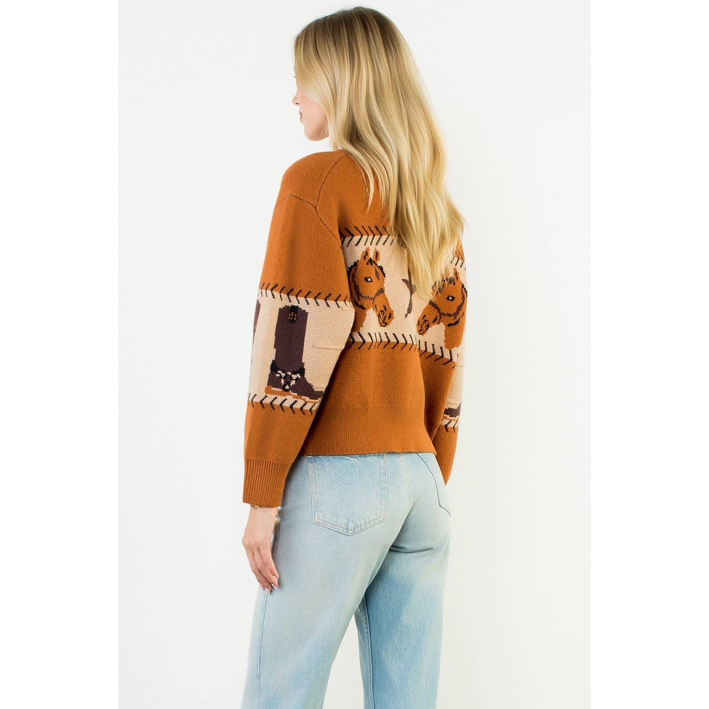 Long Sleeve Knit Sweater