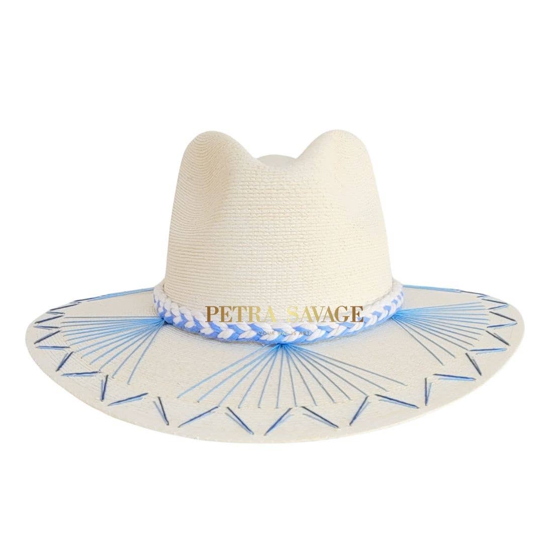 Betty Straw Indiana Crown Hat - Luxe EQ