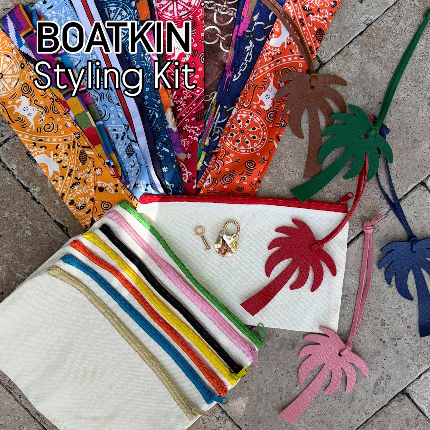 Boatkin Styling Kit — 4-Piece Set with Lock & Key
