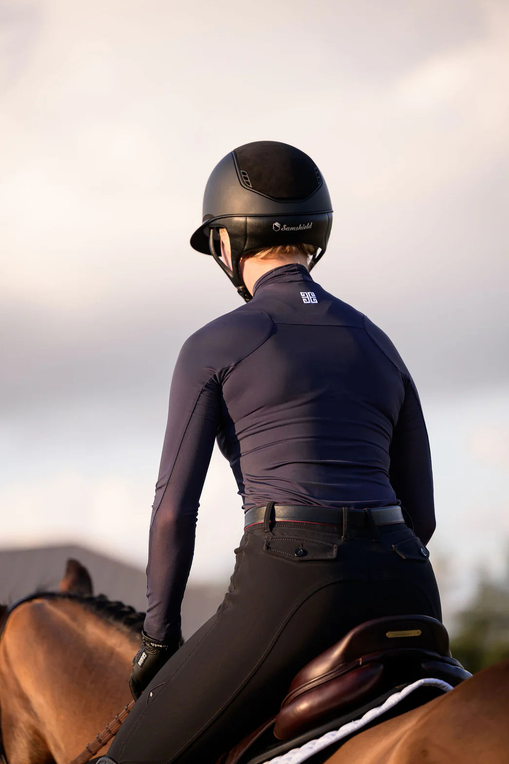 Euphoric Equestrian Aspen  Long Sleeve Turtleneck