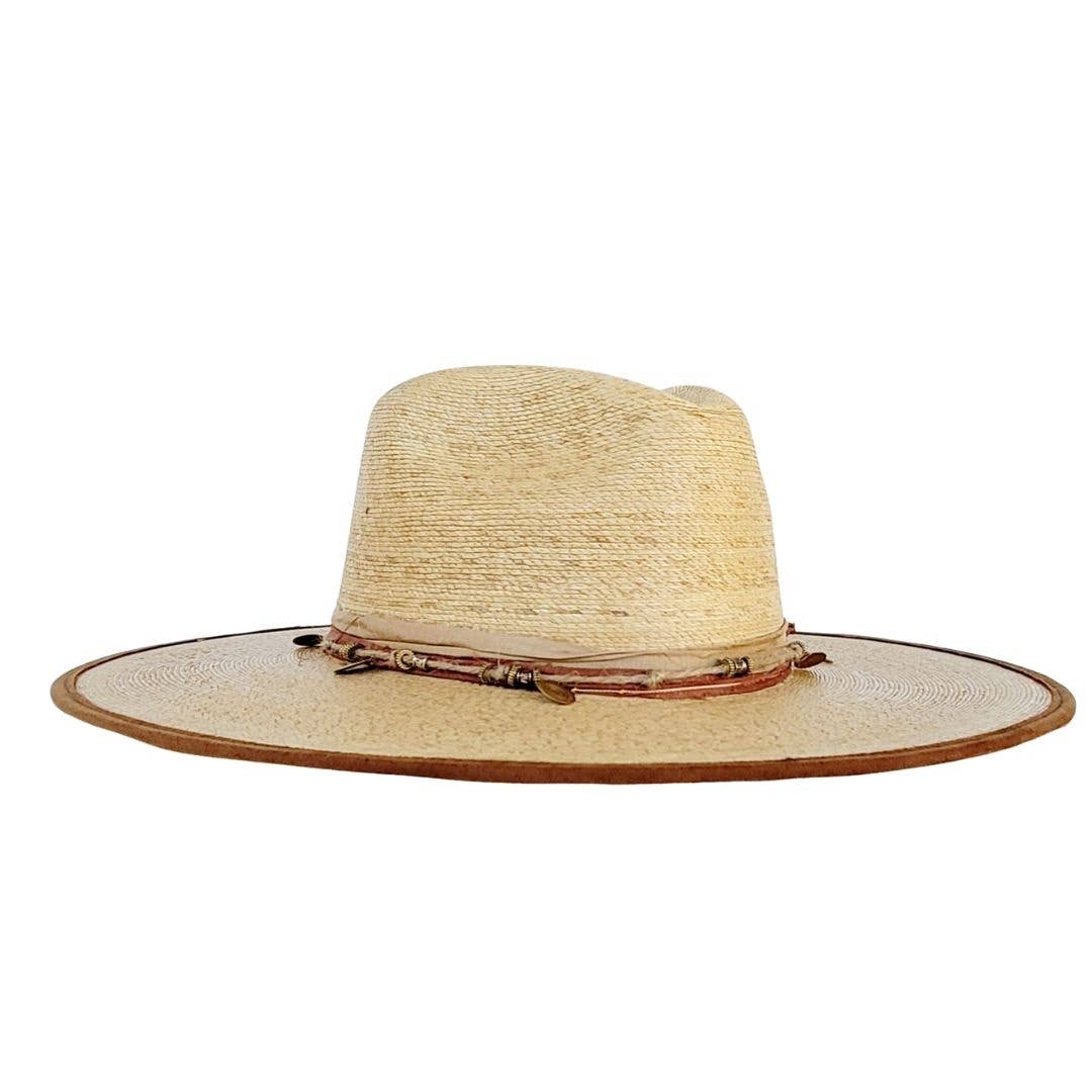 Dutton Straw Indiana Crown Hat - Luxe EQ