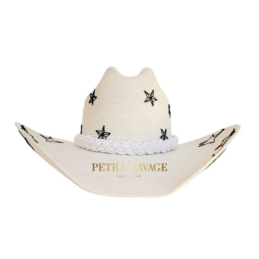 Sigis Straw Cowboy Crown Hat - Luxe EQ