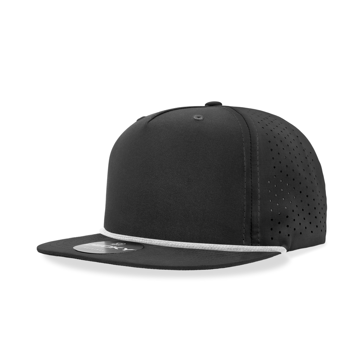 Decky 6226 5 Panel High Profile Relaxed Perforated Performance Rope Hat
