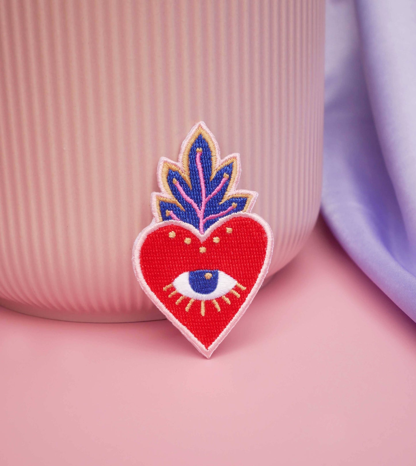 Iron-On Patch Ex Voto Heart