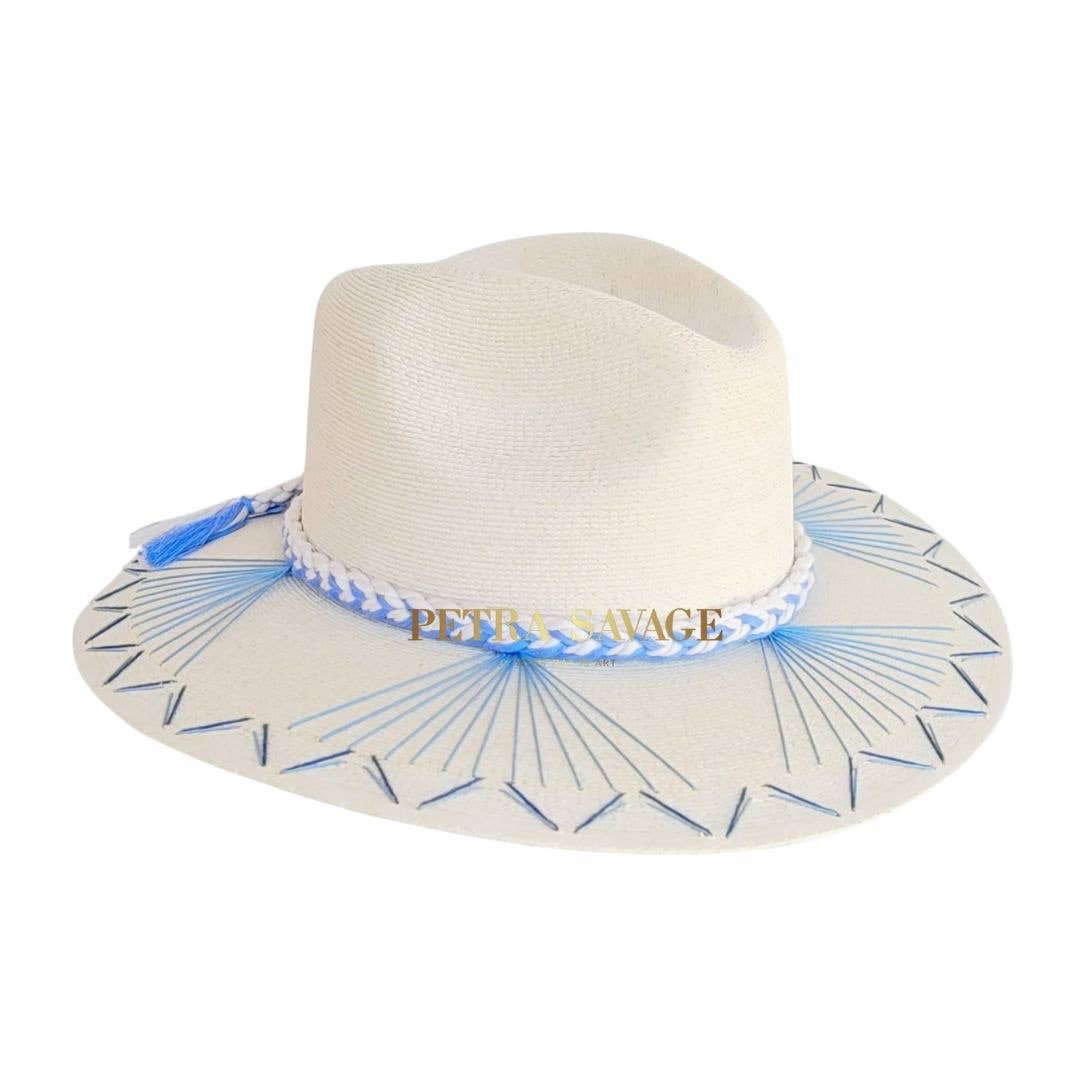 Betty Straw Indiana Crown Hat - Luxe EQ