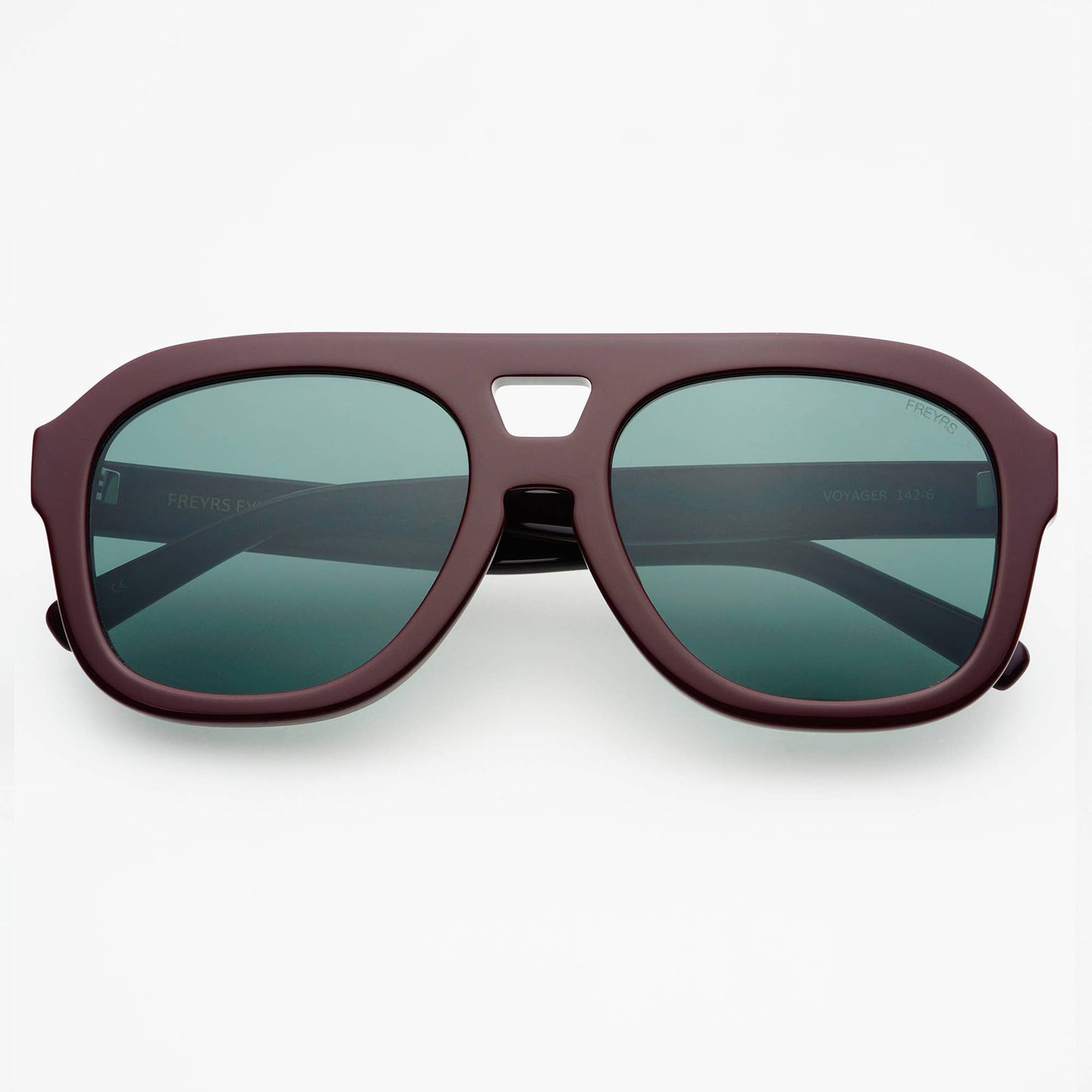 Voyager Acetate Oversized Aviator Sunglasses - Luxe EQ