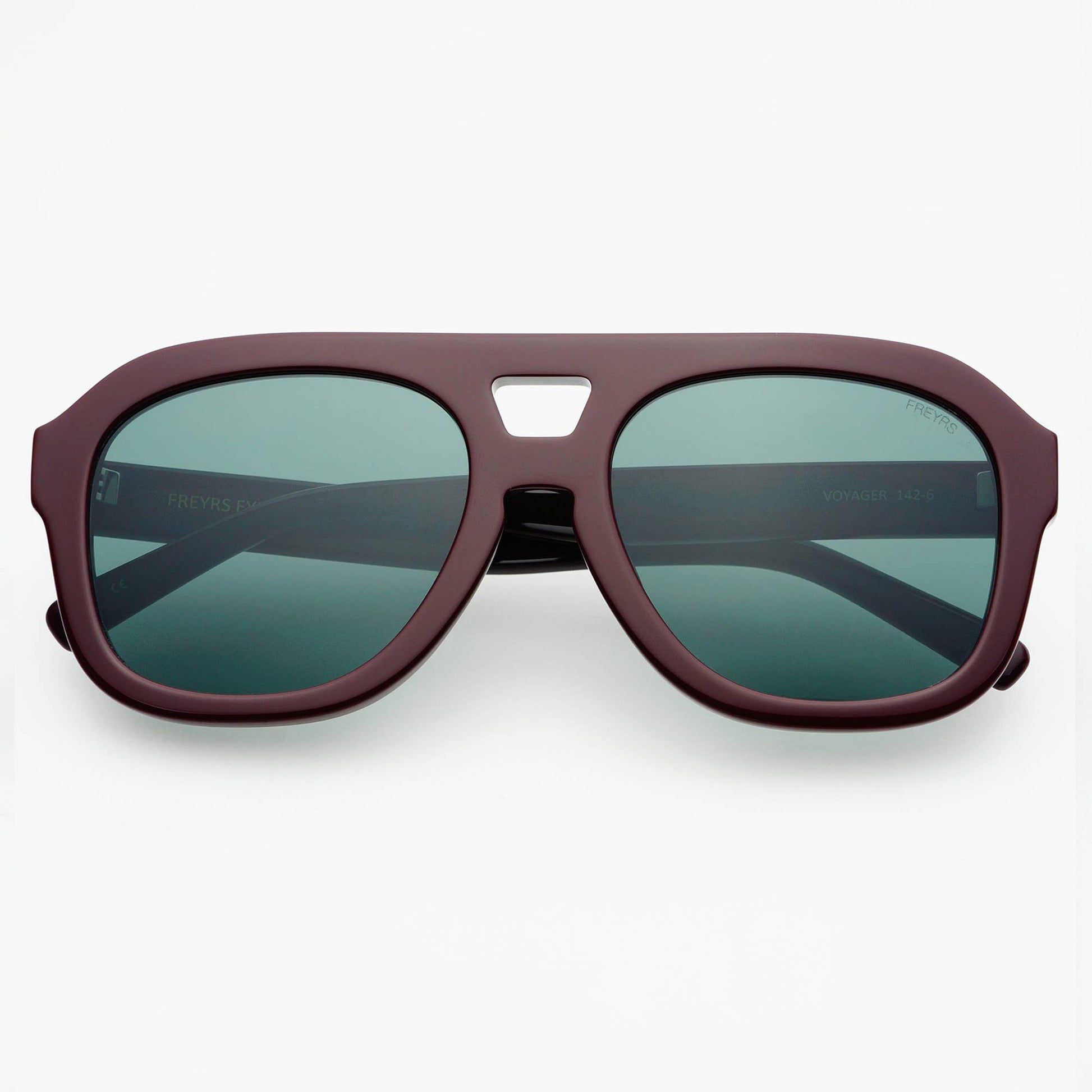 Voyager Acetate Oversized Aviator Sunglasses - Luxe EQ