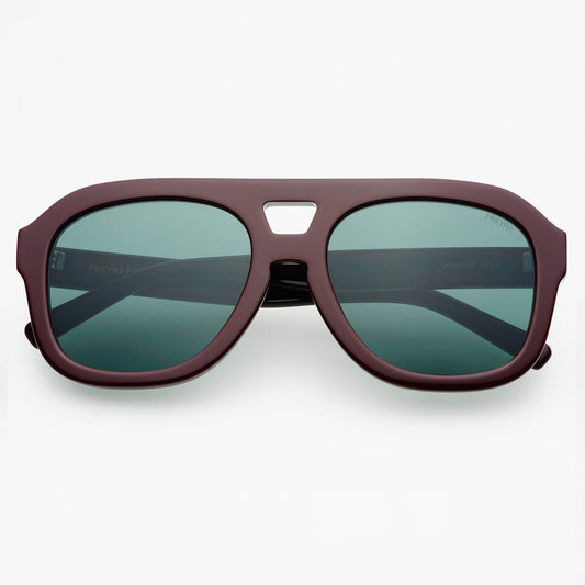 Voyager Acetate Oversized Aviator Sunglasses - Luxe EQ