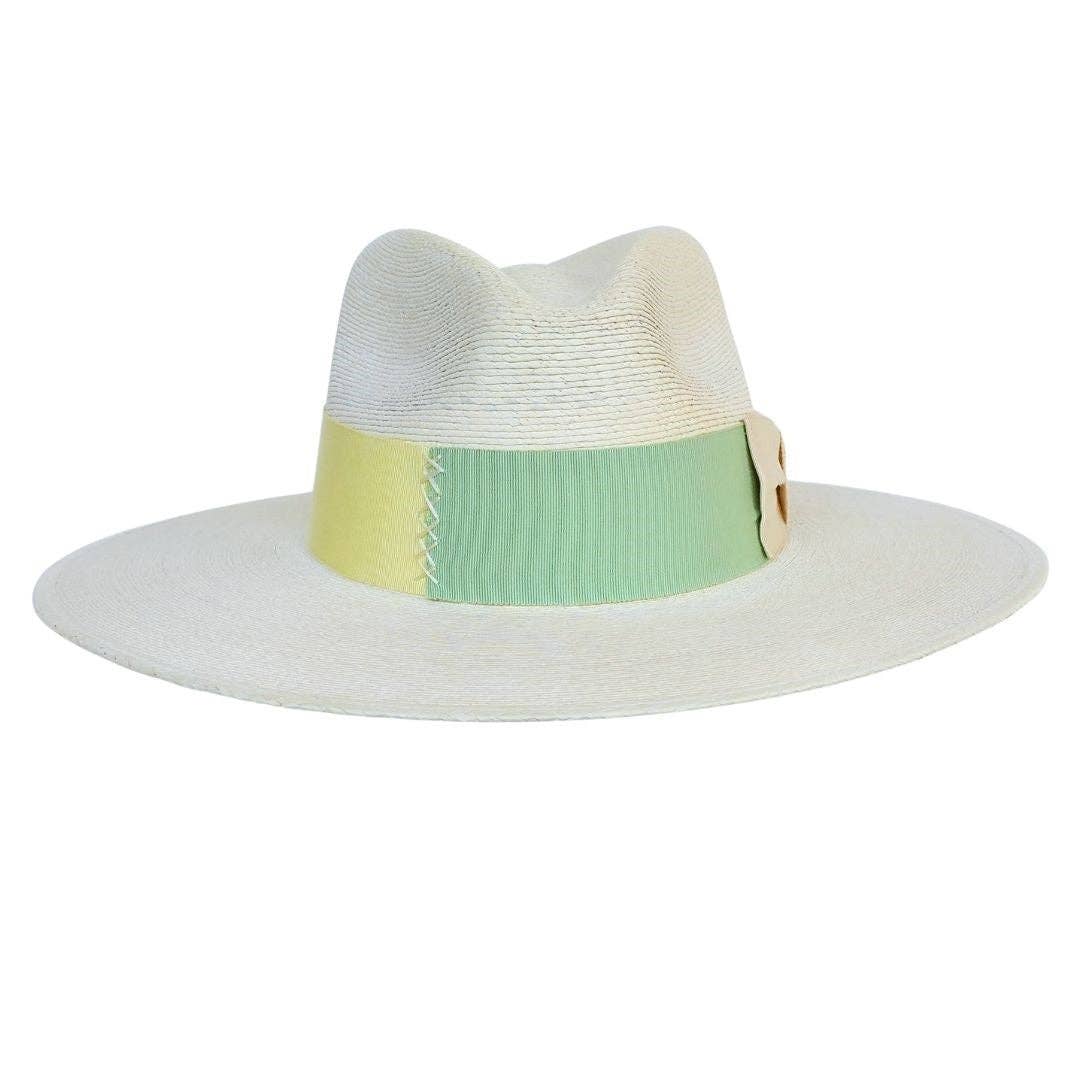 Gemma Straw Indiana Crown Hat - Luxe EQ