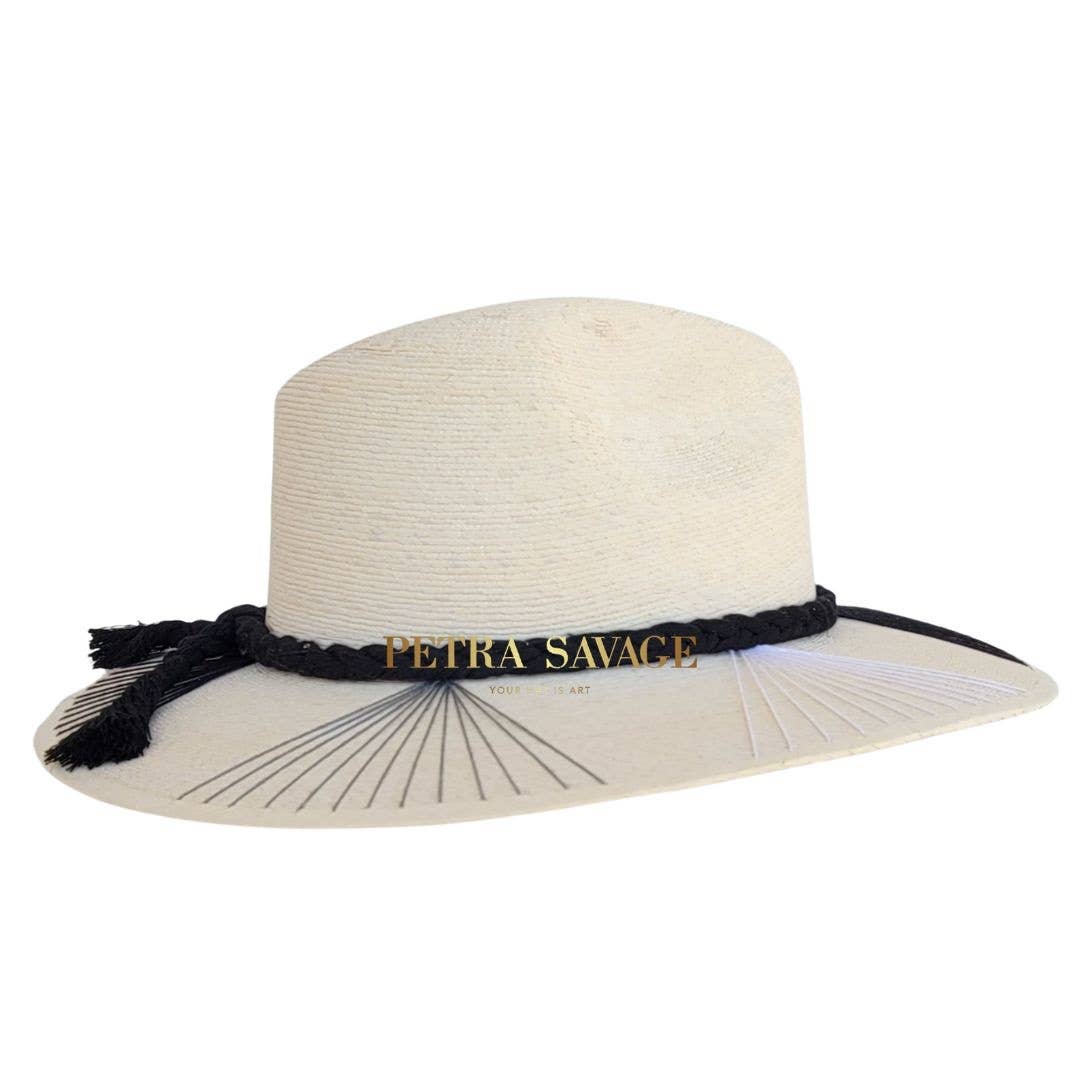 Maggie Straw Indiana Crown Hat - Luxe EQ