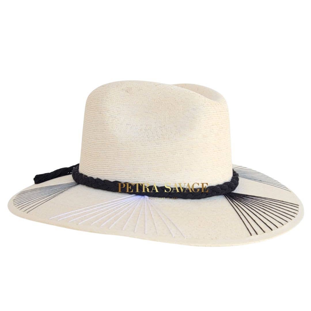 Maggie Straw Indiana Crown Hat - Luxe EQ