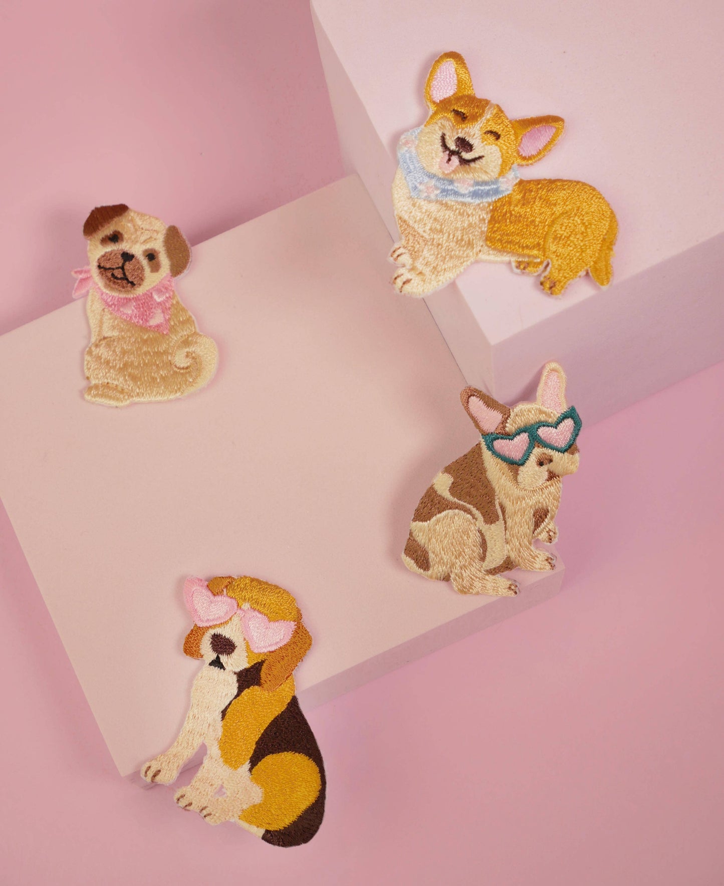 French Bulldog Iron-On Patch