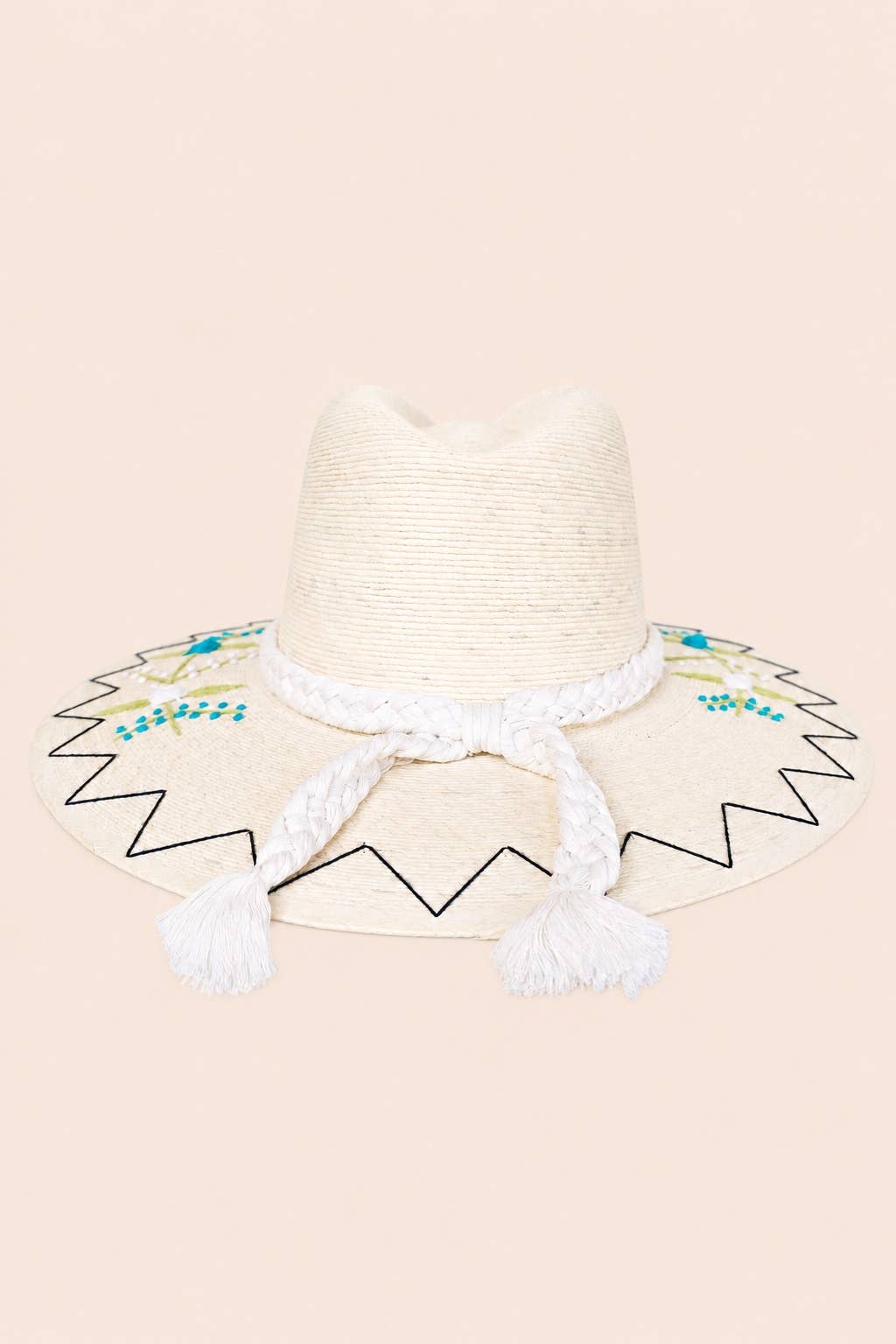 Evanthia Straw Indiana Crown Hat - Luxe EQ