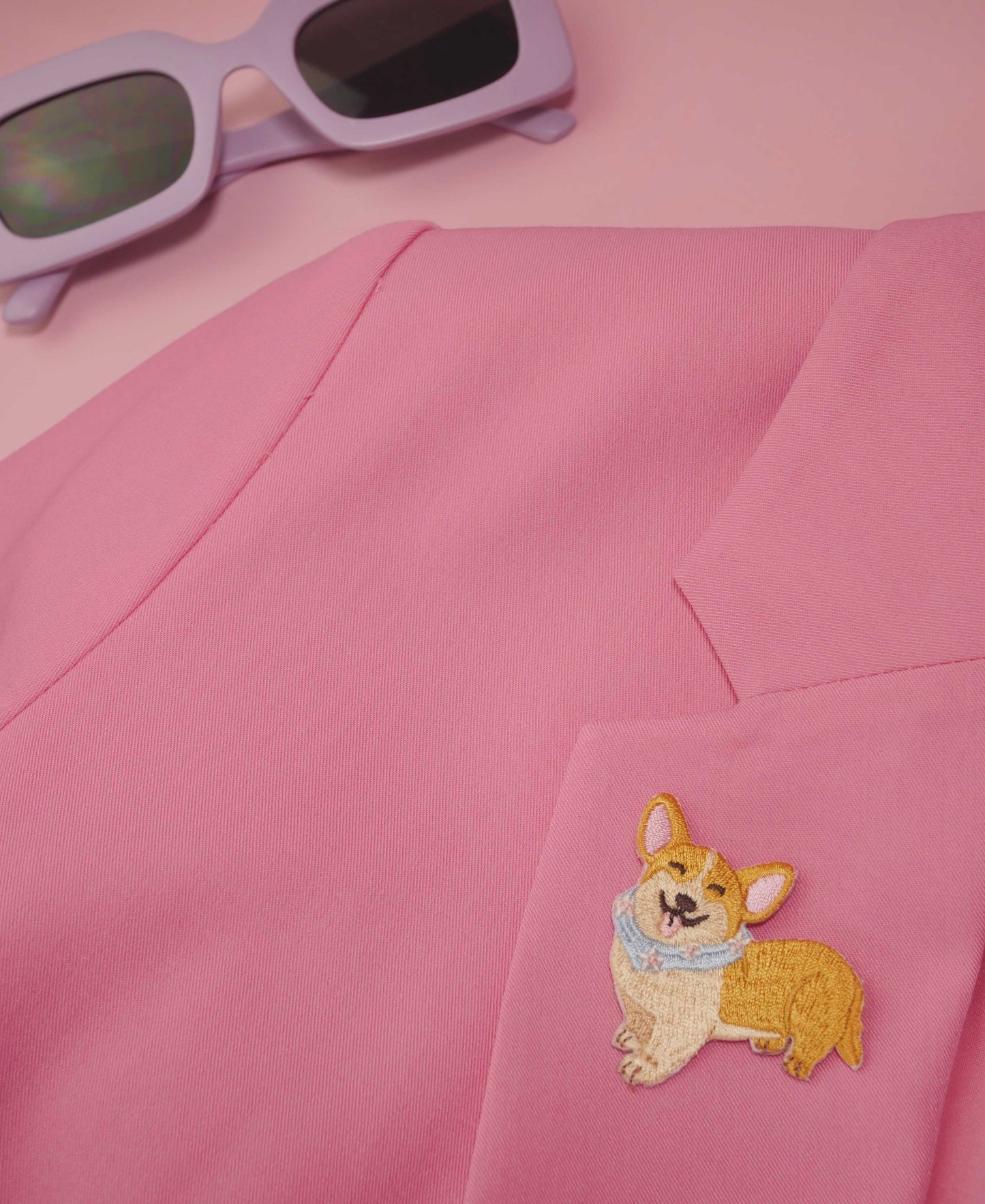 Iron-On Patch Corgi