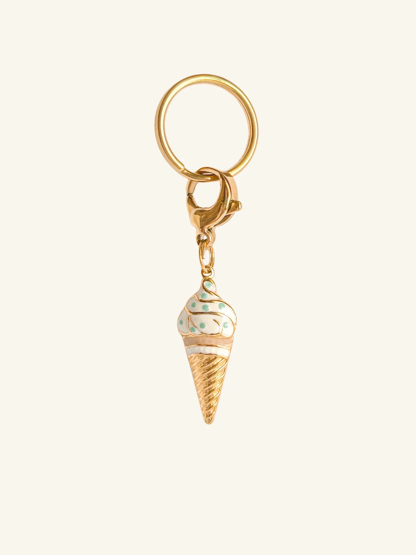BOWS AND CHARMS Enamel Charm