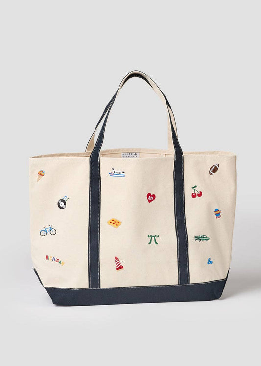 Michigan Icons Tote - Luxe EQ