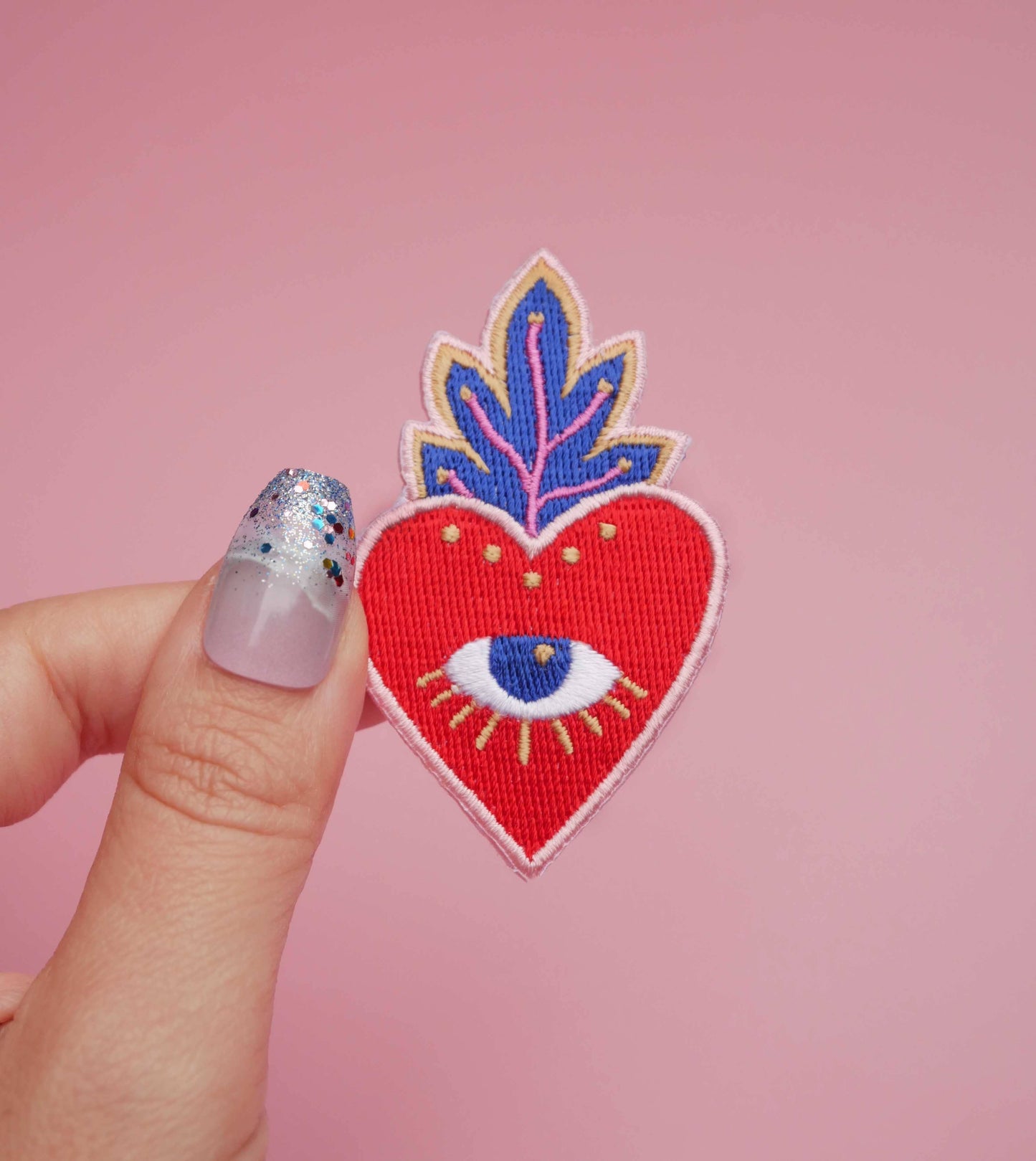 Iron-On Patch Ex Voto Heart