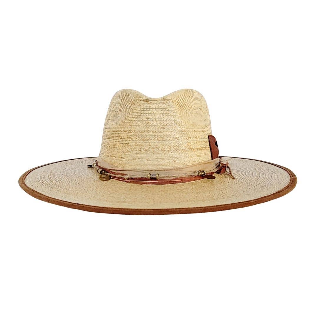 Dutton Straw Indiana Crown Hat - Luxe EQ