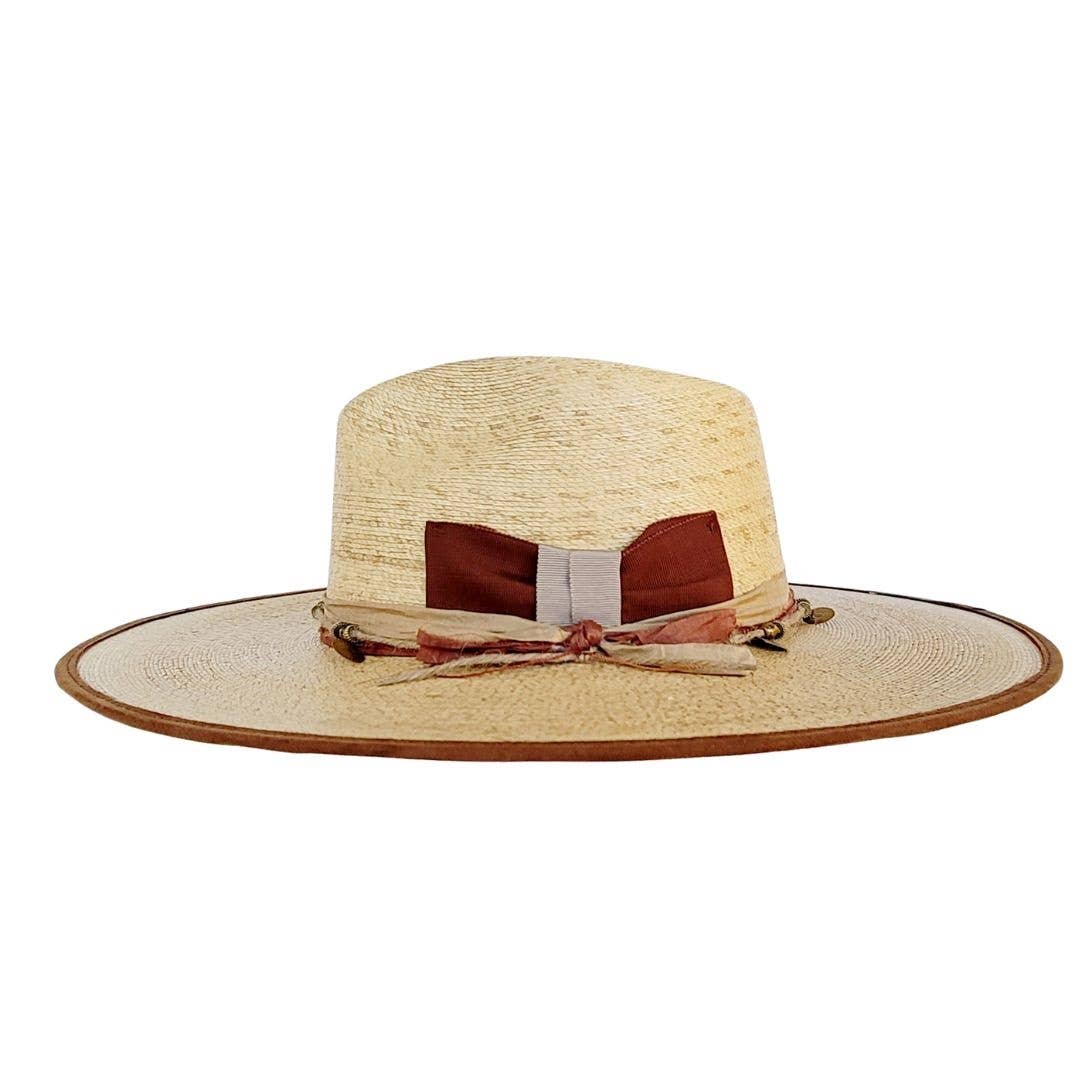Dutton Straw Indiana Crown Hat - Luxe EQ