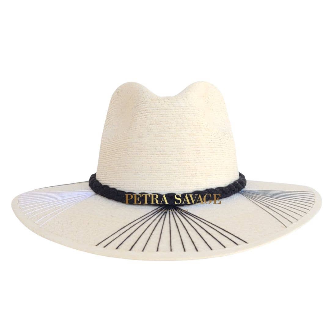 Maggie Straw Indiana Crown Hat - Luxe EQ