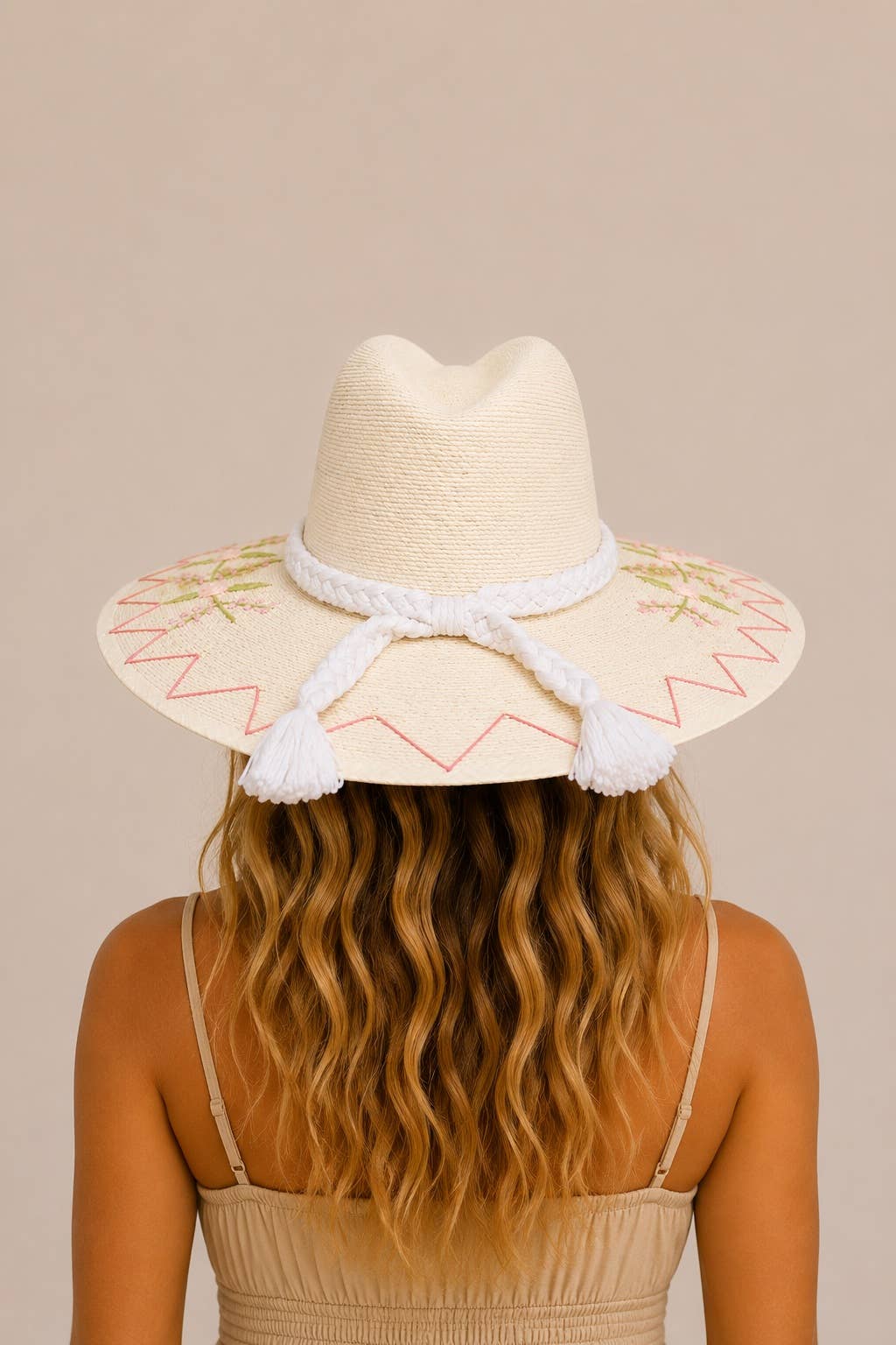 Pelagia Straw Indiana Crown Hat - Luxe EQ