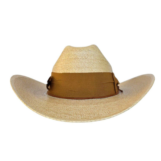Haven Straw Cowboy Crown Hat - Tan - Luxe EQ