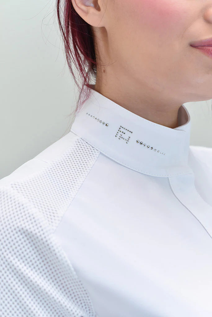 For Horses Mela Short Sleeve Show Shirt - Luxe EQ