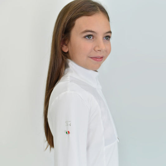 For Horses Youth ARIELLA L/S Show Shirt
