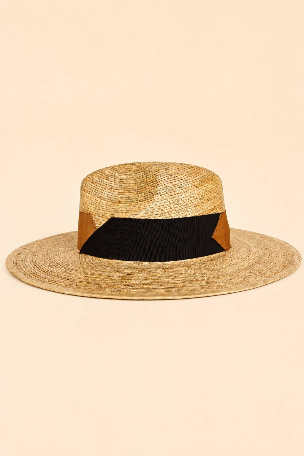 Cacia Straw Explorer Crown Hat - Luxe EQ