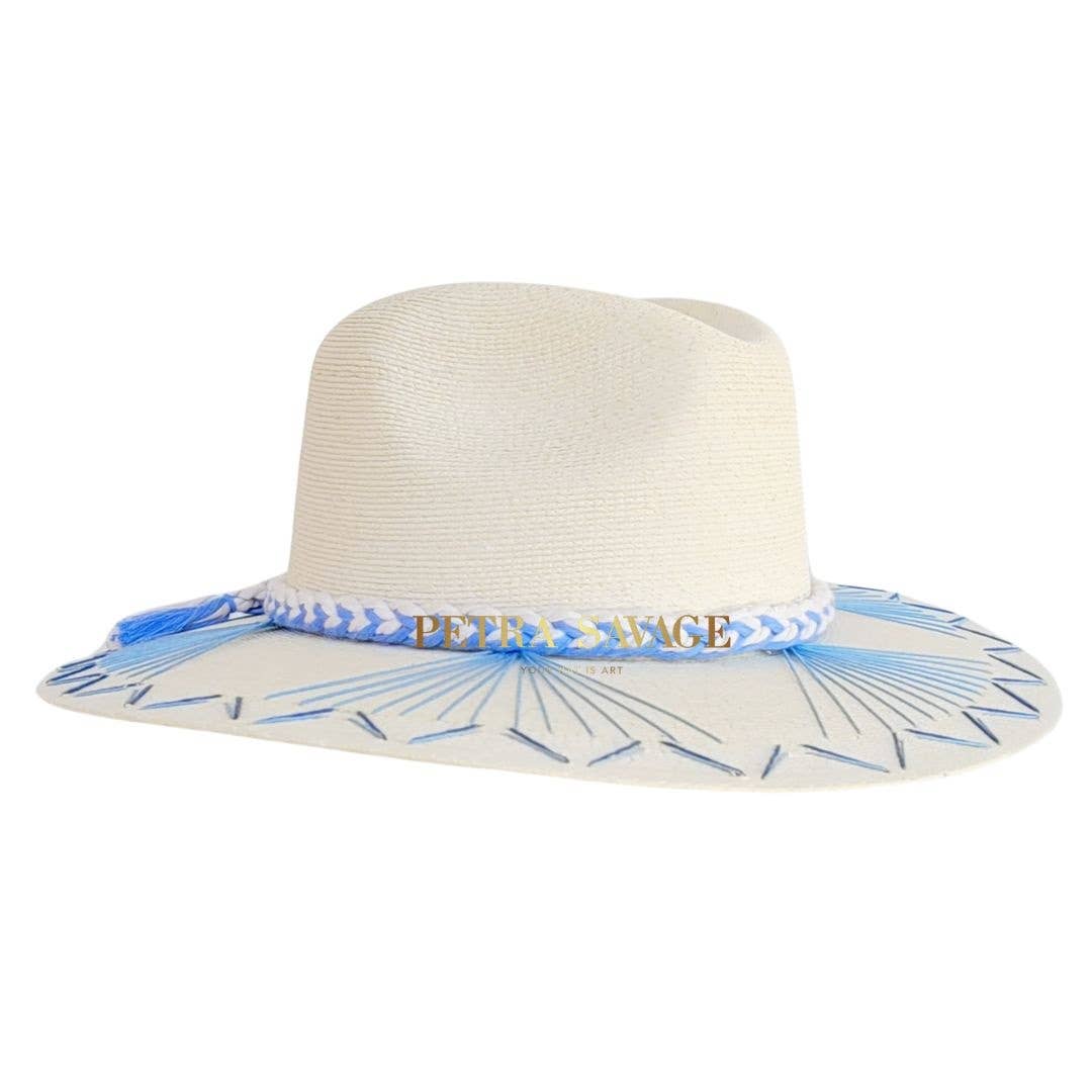 Betty Straw Indiana Crown Hat - Luxe EQ