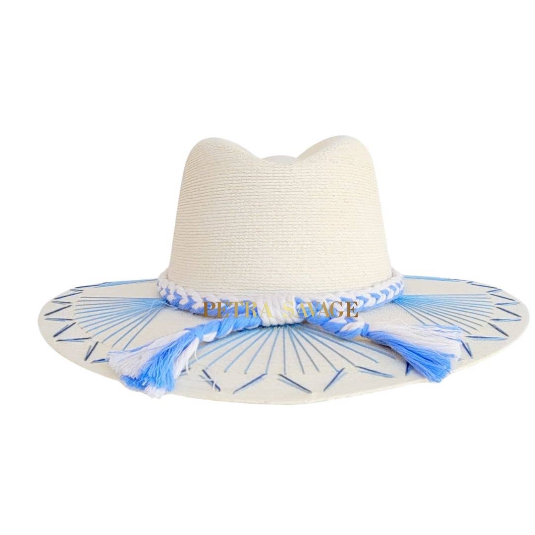 Betty Straw Indiana Crown Hat - Luxe EQ