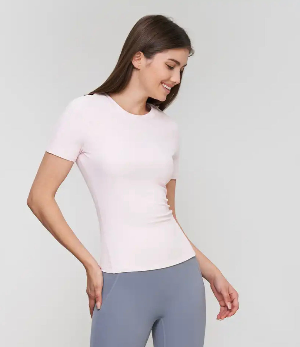 Luxe Athletic Ribbed T
