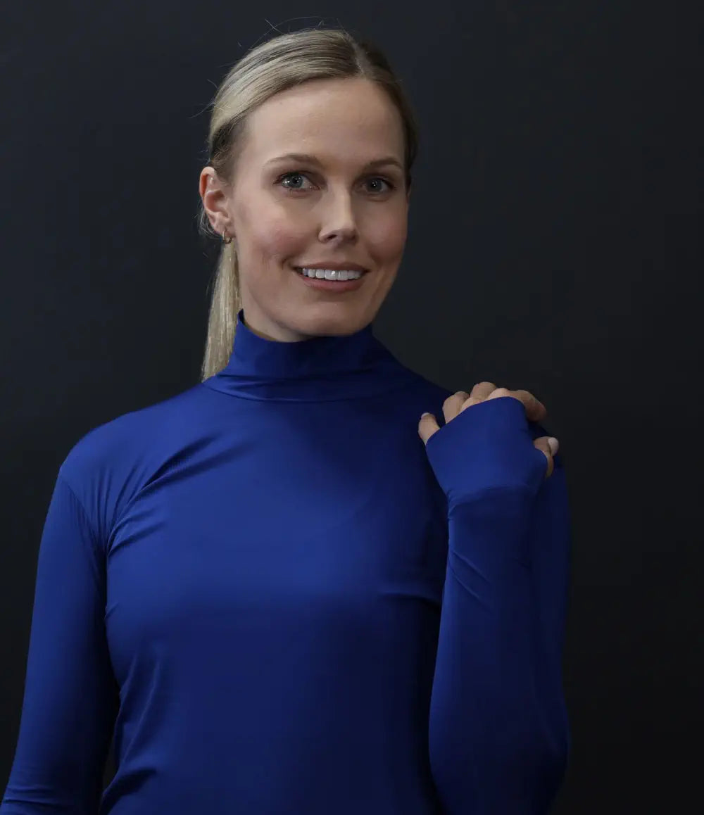 Kismet Alexa Turtleneck Schooling Shirt - Luxe EQ